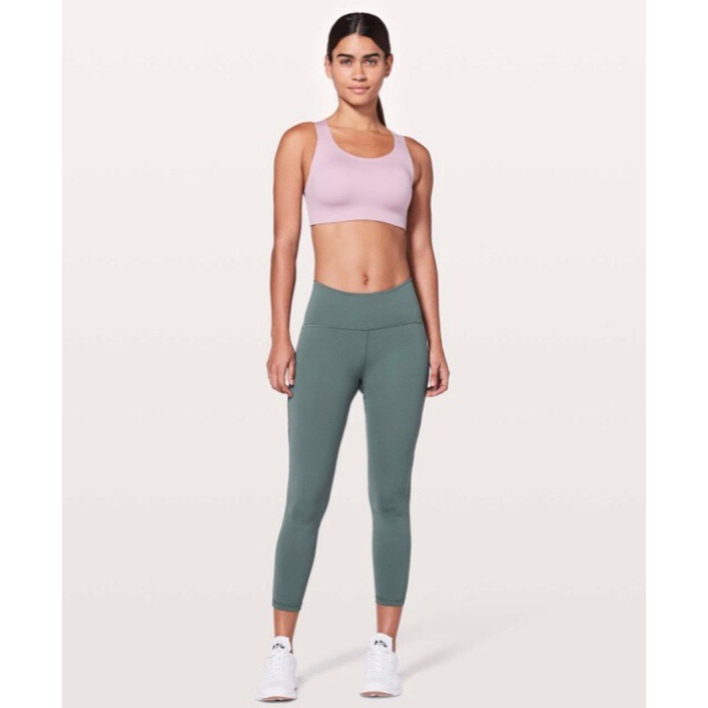 SOLD: Lululemon Train Times 7/8 Pant Sea Steel